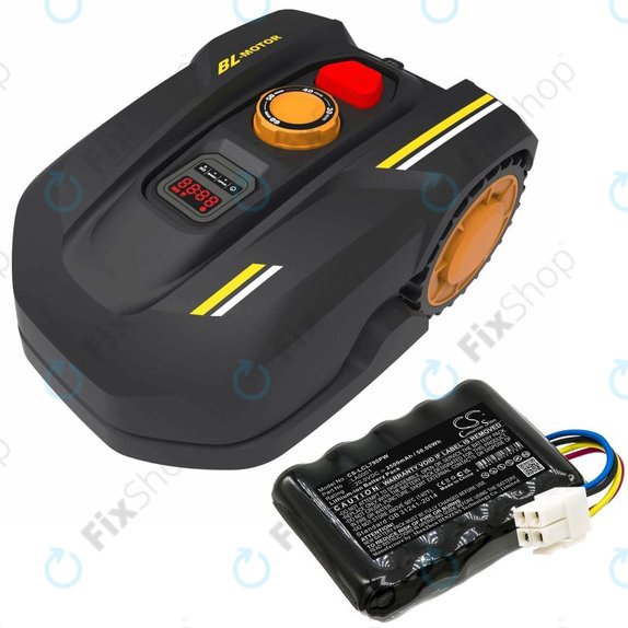 Battery for Landxcape LX797, Ferrex 800m2 2021, 2500mAh, Li-Ion, 20V, LA0001, HQ