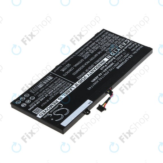 Battery for Lenovo ThinkPad T550, T560, W550, 3900mAh, Li-Pol, 11.4V, 45N1743, HQ
