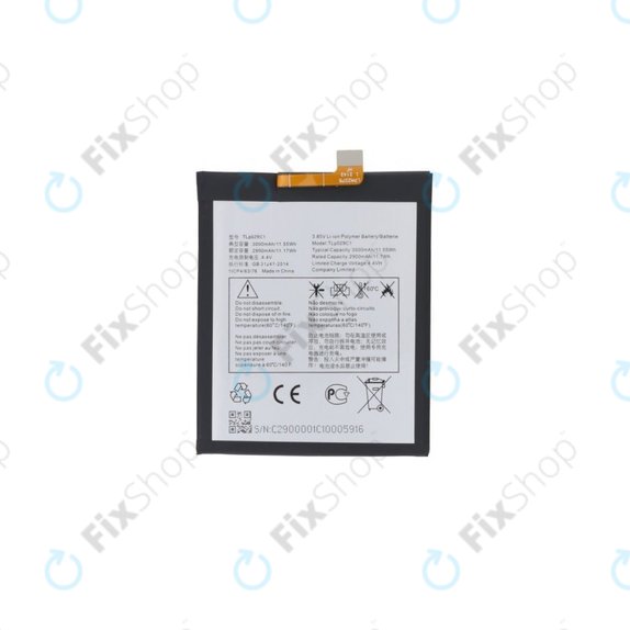 Blackberry Key2 LE - Battery TLP029C1 3000mAh