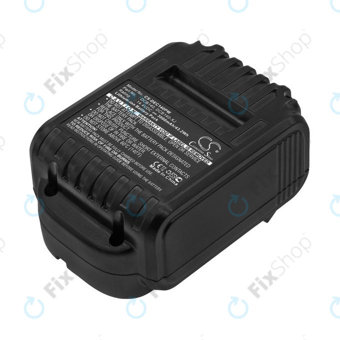 Battery for Dewalt DCB090, XR, 3000mAh, Li-Ion, 14.4V, DCB140, HQ