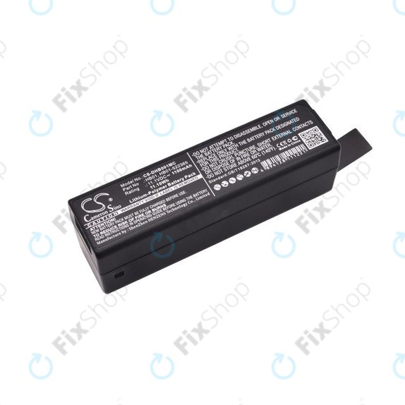 Battery for DJI Osmo, Zenmuse X3, X5, 1100mAh, Li-Pol, 11.1V, HB01, HQ