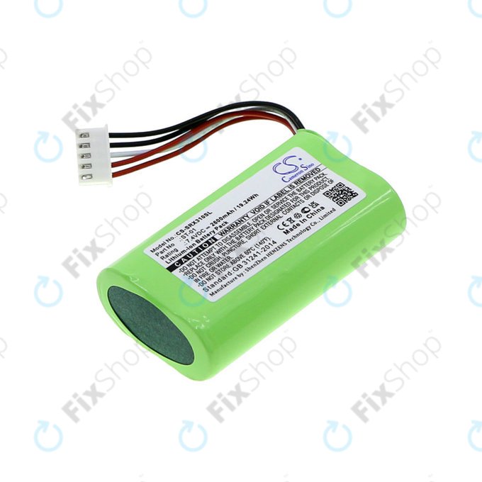 Battery for Sony SRS X3, XB2, XB20, 2600mAh, Li-Ion, 7.4V, ST-01, HQ