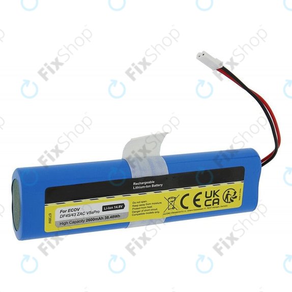 Ecovacs Deebot DF45 - Battery M26-4S1P-AGX-2 Li-Ion 14.8V 2600mAh