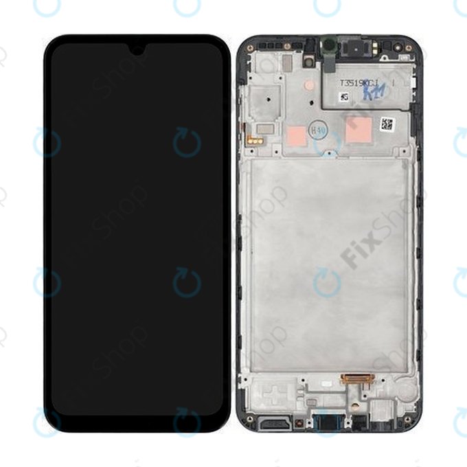 Samsung Galaxy A24 A245 - LCD Display + Touch Screen + Frame (Black) - GH82-28686A Genuine Service Pack