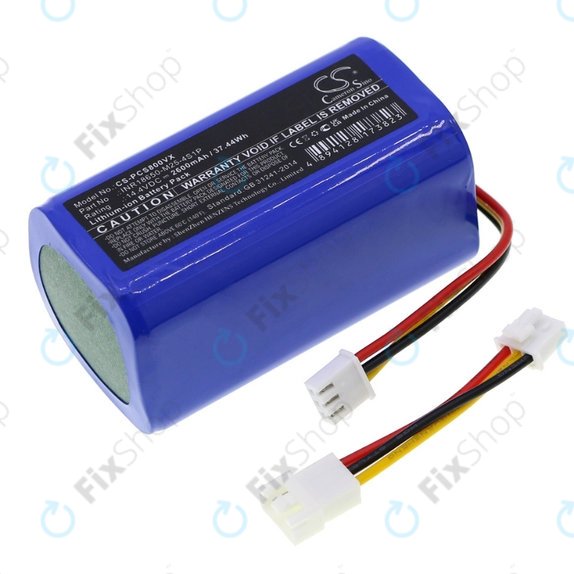 Proscenic 800T, 820T, 830T - Battery INR18650-M25-4S1P Li-Ion 14.4V 2600mAh HQ