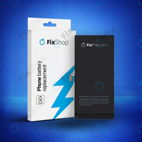 Battery for iPhone 13 Mini, 2406mAh, A2660, FixPremium