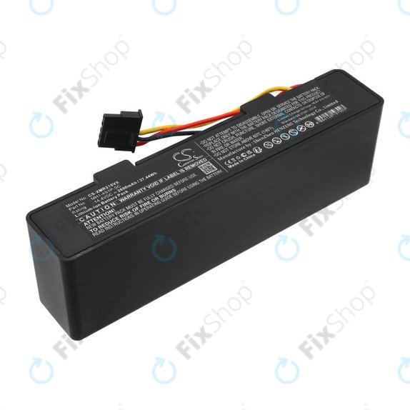 Battery for Xiaomi VIOMI V3, Mijia 2, Mi Robot Vacuum Mop P, 2600mAh, Li-Ion, 14.4V, MH1-4S1P-SC, HQ