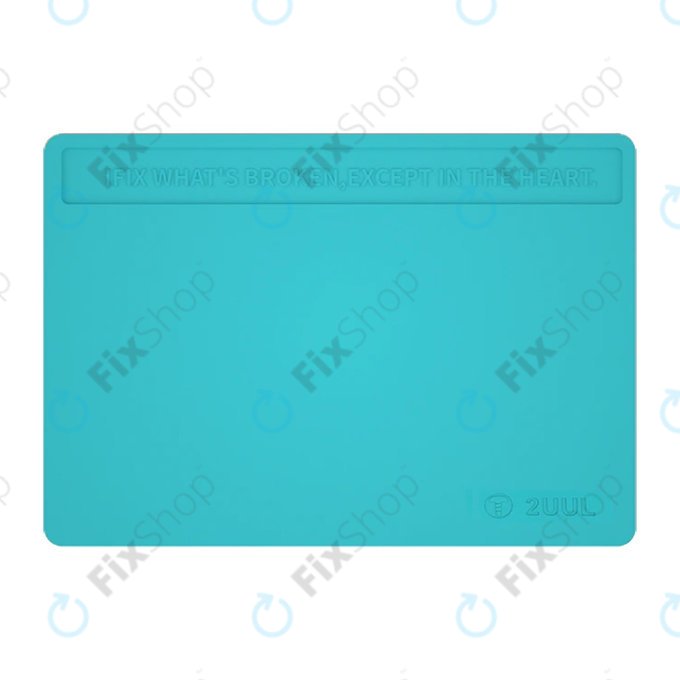 2UUL - ESD Antistatic Heat-Resistant Silicone Pad with Anti Dust Coating - 40 x 28cm (Blue)