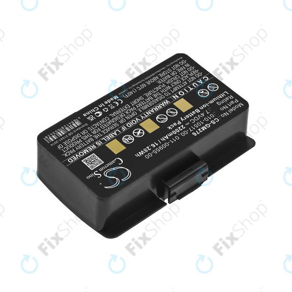 Battery for Garmin GPSMAP 276, 296, 376, 378, 478, 495, 2200mAh, Li-Ion, 7.4V, 010-10517-00, HQ