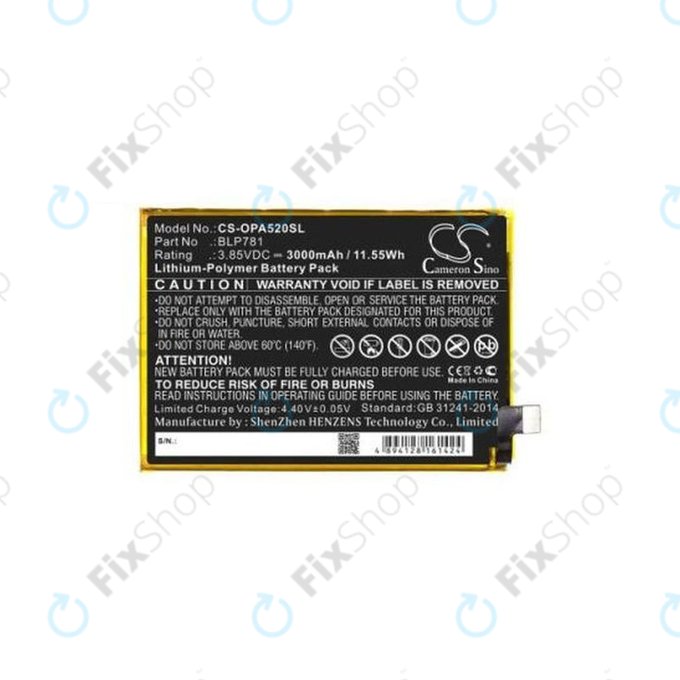 Oppo A52 - Battery BLP781 3000mAh HQ