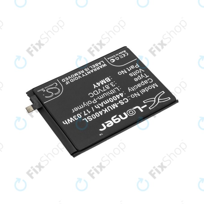 Battery for Xiaomi Mi 11i M2012K11G, 4400mAh, Li-Pol, 3.87 V, BM4Y, HQ