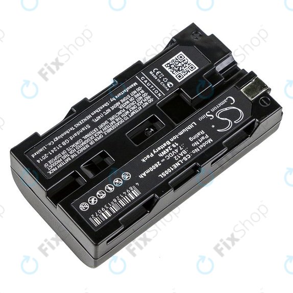 Battery for Line 6 James Tyler Variax, Line 6 JTV Guitar, 2600mAh, Li-Ion, 7.4V, BA12, HQ