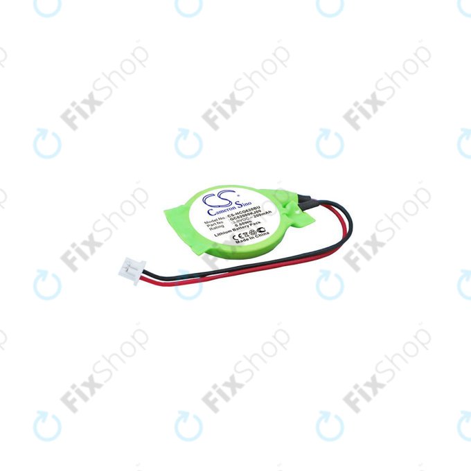 Battery for CMOS for Advent, Asus, HP, MSI, 200mAh, Lithium, 3V, GC02000KJ00, HQ
