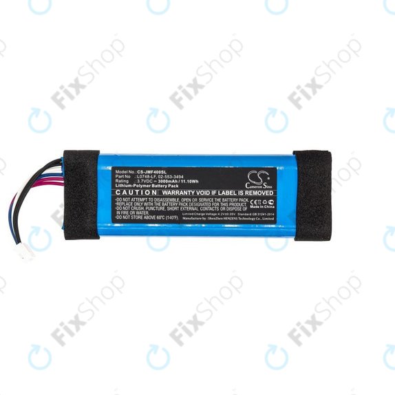 JBL Flip Essential, Flip 3 Stealth Edition - Battery L0748-LF, 02-553-3494, GSP872693 3000mAh HQ