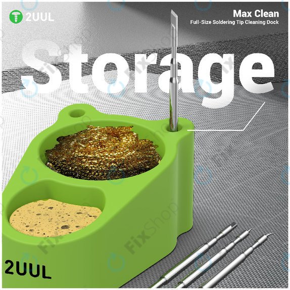 Soldering Tip Cleaning Dock, Max Clean, 2UUL FD30