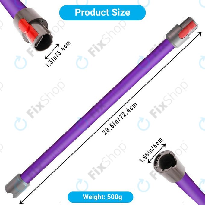 Dyson V-series, Outsize - Suction Tube (Purple)