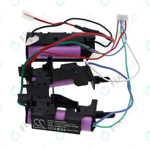 AEG 900, AG, CX7, BP, DB, EER, ZB-series - Battery 140026702013, 140055192532, 140112523026, 140134299050, 4055420998, 6.01.52.06-0 Li-Ion 14.4V 2500mAh HQ