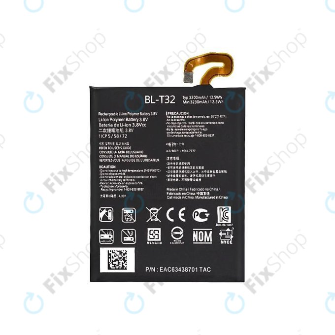 LG G6 H870 - Battery BL-T32 3300mAh