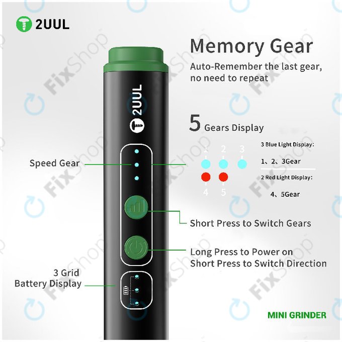 Mini Grinder, Precision, 2UUL DA86
