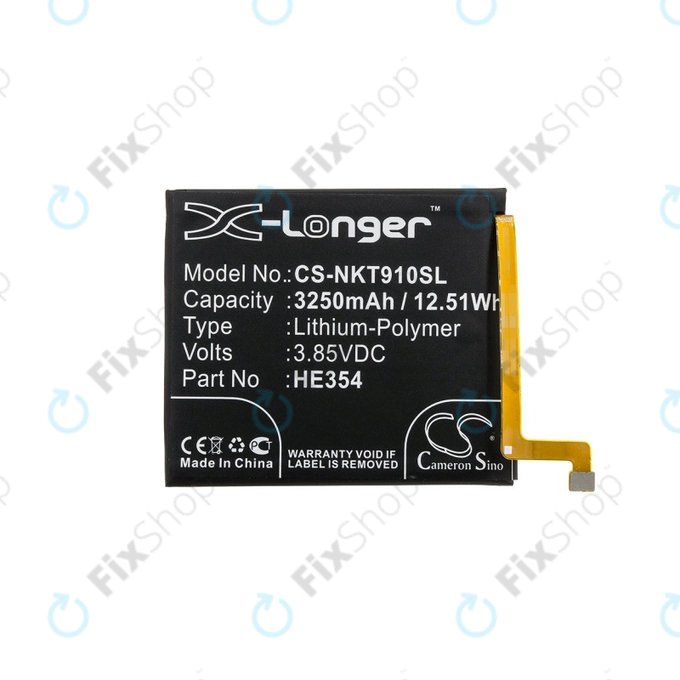 Nokia 9 PureView - Battery HE354 3250mAh HQ