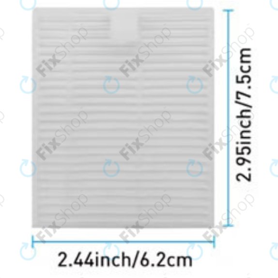 Dust Filter, 2pcs for iRobot Roomba Combo Essential, Roomba 105 Combo, 104 Combo