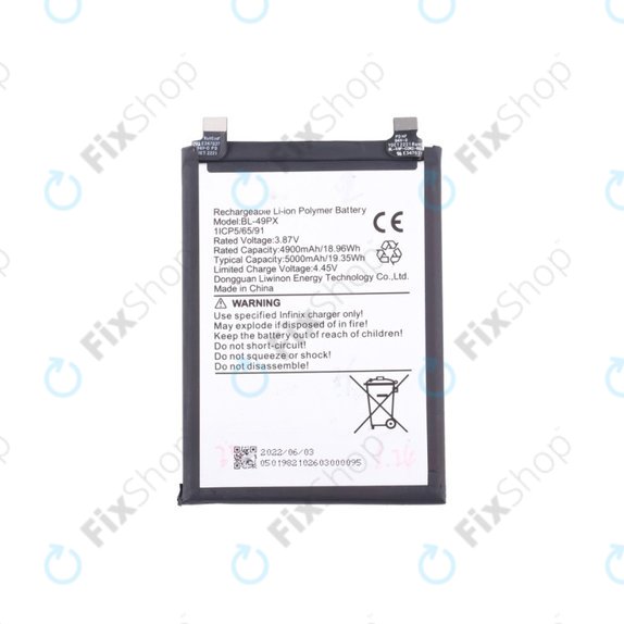Infinix Note 30 Pro, 30 VIP X6710 - Battery BL-49PX 5000mAh