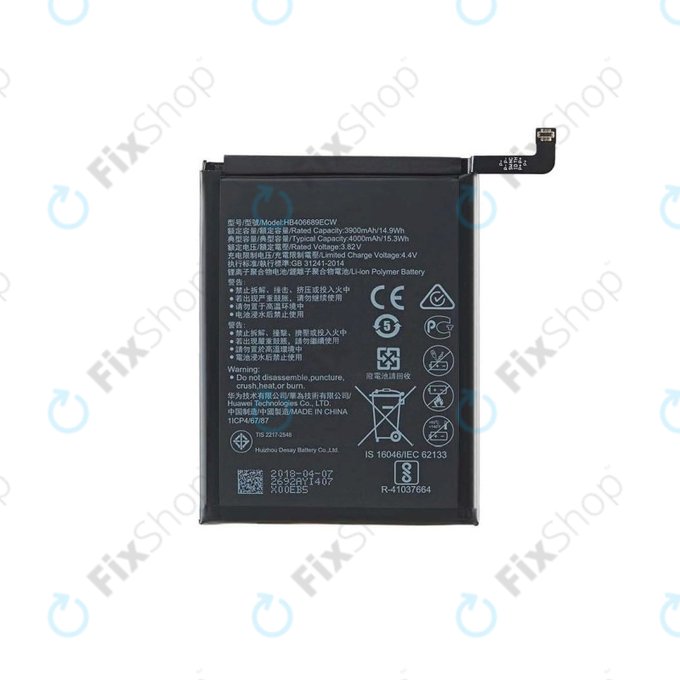Huawei Y9 (2018), Y7 (2019) - Battery HB406689ECW 4000mAh