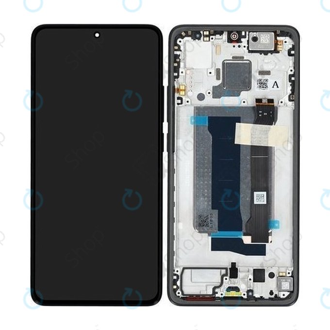 Xiaomi Poco X7 Pro - LCD Display + Touch Screen + Frame (Black) OLED