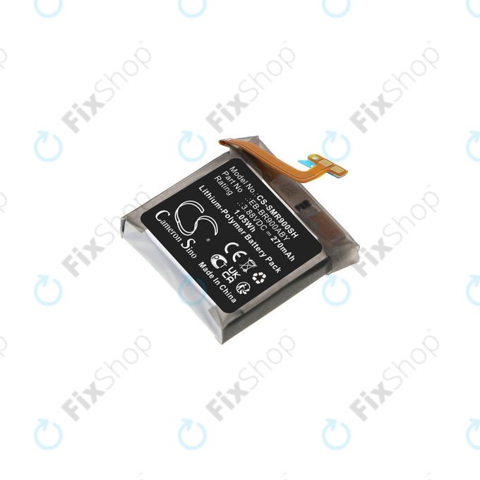Battery for Samsung Watch 5 40mm, 270mAh, Li-Pol, 3.88V, EB-BR900ABY, HQ