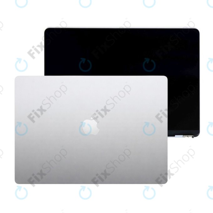 LCD display for MacBook Air 13", A3240 (2025), with front glass and cover, Silver, 661-50103, Genuine Apple