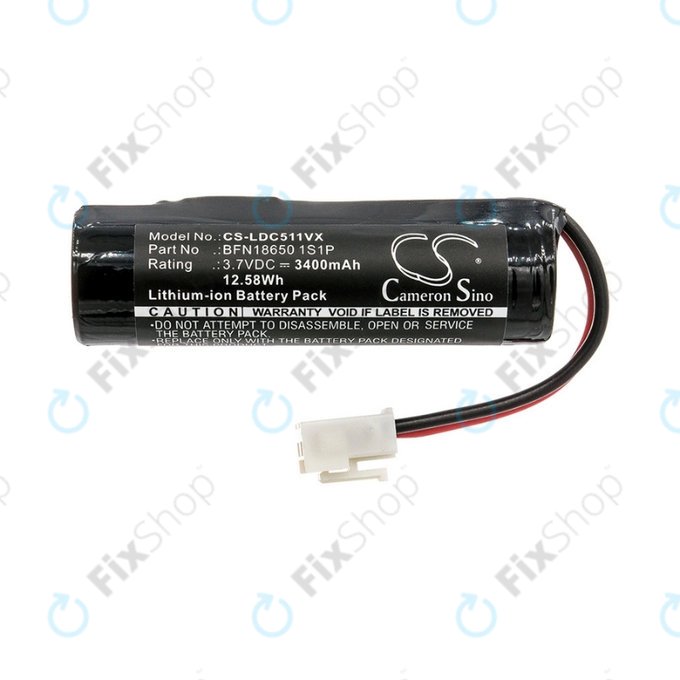 Leifheit Dry&Clean 51000, 51002, 51113, 51114 - Battery BFN18650 1S1P Li-Ion 3.7V 3400mAh HQ