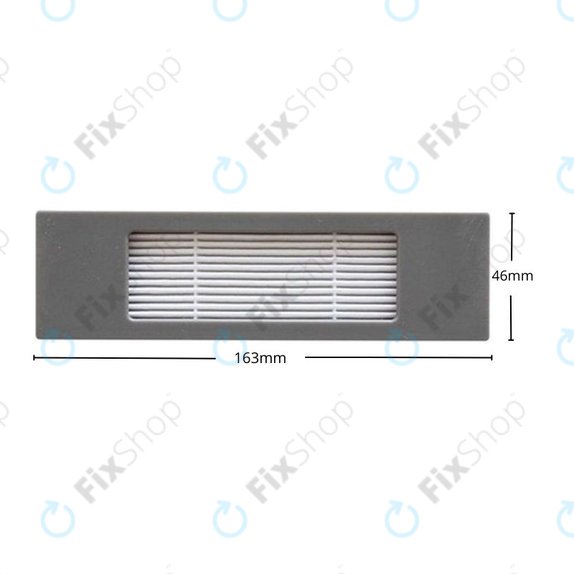 Dust Filter, 2pcs for Ecovacs Deebot N-series, T-series, Ozmo-series