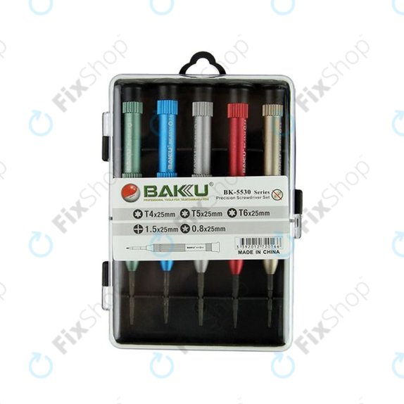Baku BK-5530 - Screwdriver Set for Laptops (5pcs)