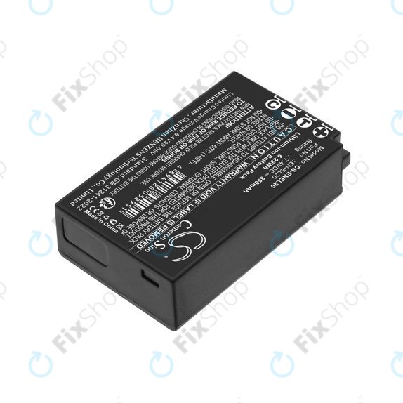 Battery for Nikon Coolpix A, 850mAh, Li-Ion, 7.4V, EN-EL20, HQ