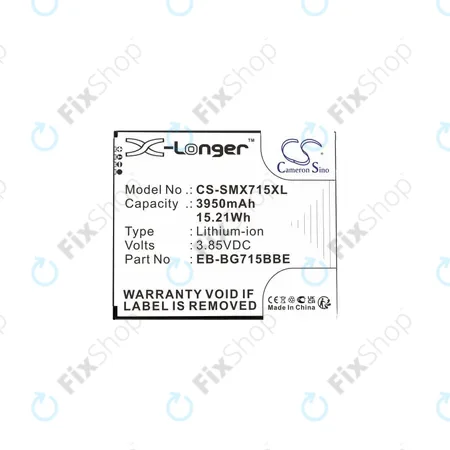Samsung Galaxy Xcover Pro G715F - Battery EB-BG715BB 3950mAh HQ
