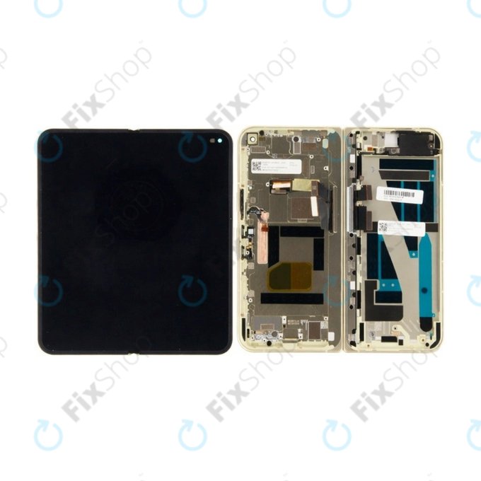 Display for Google Pixel 10 Pro Fold, Inner, Jade, Touch Screen without Frame, G949-01523-00, Genuine Service Pack