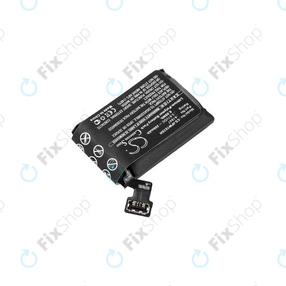 Battery for Apple Watch 3 38 mm, 260mAh, GPS Version, Li-Pol, 3.81 V, A1847, HQ
