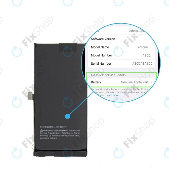 Battery for iPhone 16 Plus | 661-42837 | 4674mAh | Genuine Apple