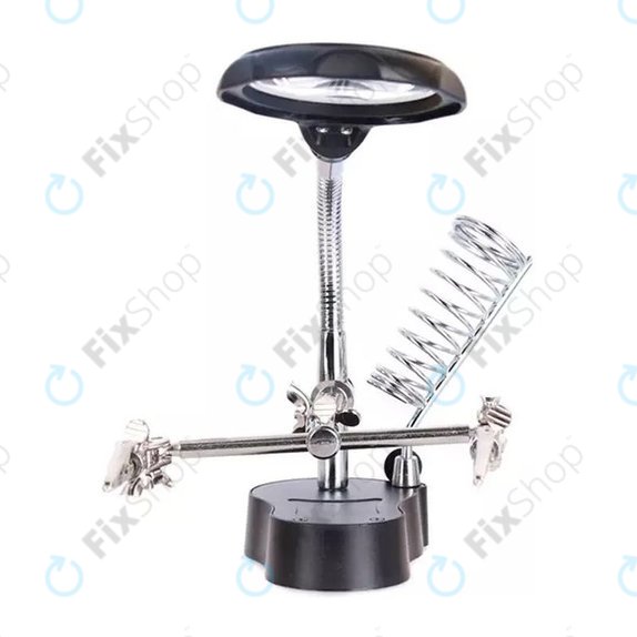 Zeno Desk D3 - Third Hand with Magnifier