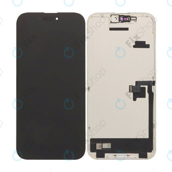 Display Soft OLED 120Hz for iPhone 16 Pro Max, Touch Screen with Frame, FixPremium PRO