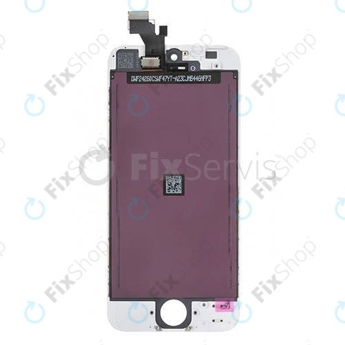 Display for iPhone 5, White, Touch Screen with Frame