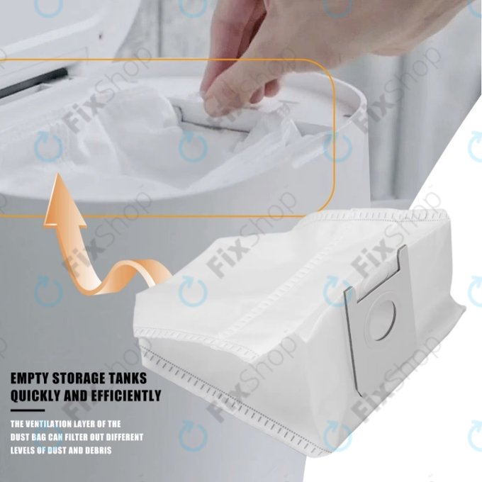 Dust Bag, 2pcs for Roidmi EVE Plus