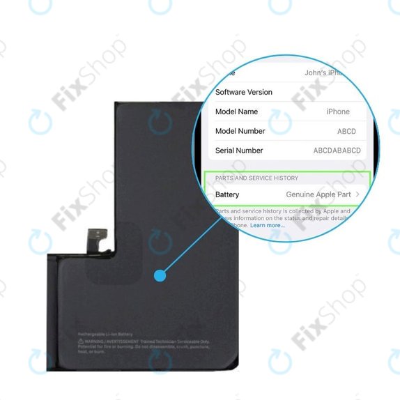 Battery for iPhone 15 Pro Max | 661-36918 | 4422mAh | Genuine Apple