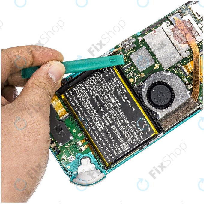 Battery for Nintendo Switch Lite, 3200mAh, Li-Pol, 3.8 V, HDH-A-BPHAT-C0, HQ