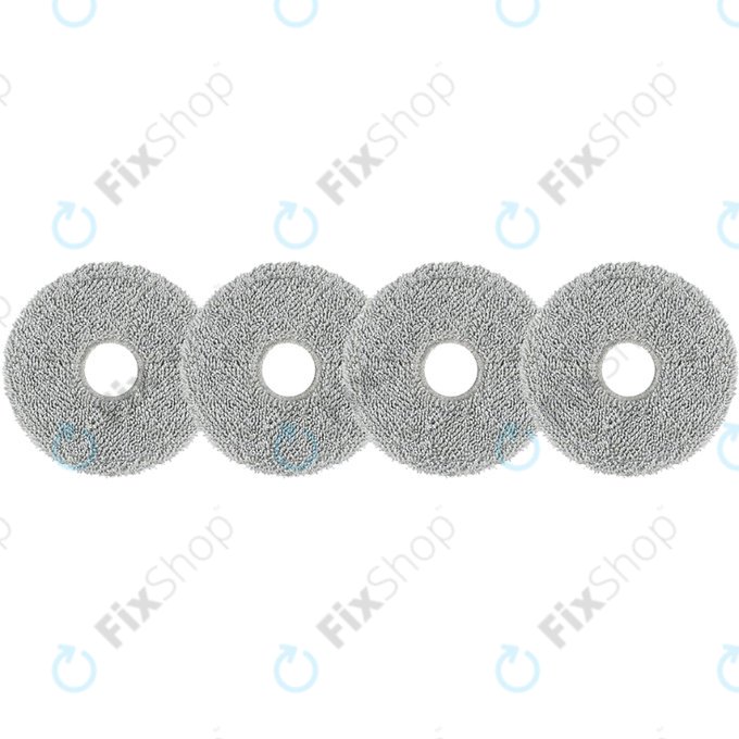 Replacement set for Xiaomi Dreame L10s Ultra, Xiaomi Dreame L10s Pro (2x Main brush, 4x Filter, 4x Side brush, 8x Mop cloth, 4x Dust bag)