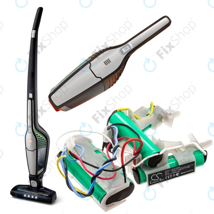 AEG Electrolux Ergorapido-series, CX-7-series, QX8-series - Battery 8087979053, 809115702, VBHC7787E Li-Ion 18.0V 2500mAh HQ