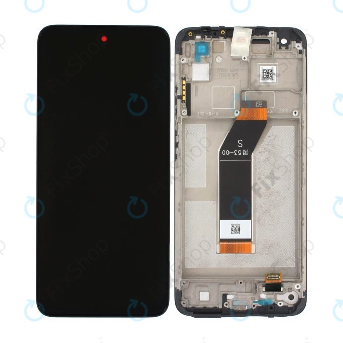 Xiaomi Redmi 10 (2022) - LCD Display + Touch Screen + Frame (Black) TFT