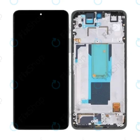 Xiaomi Redmi Note 11 Pro+ 5G 220333QAG - LCD Display + Touch Screen + Frame (Mysterious Black) - 560001K16U00 Genuine Service Pack