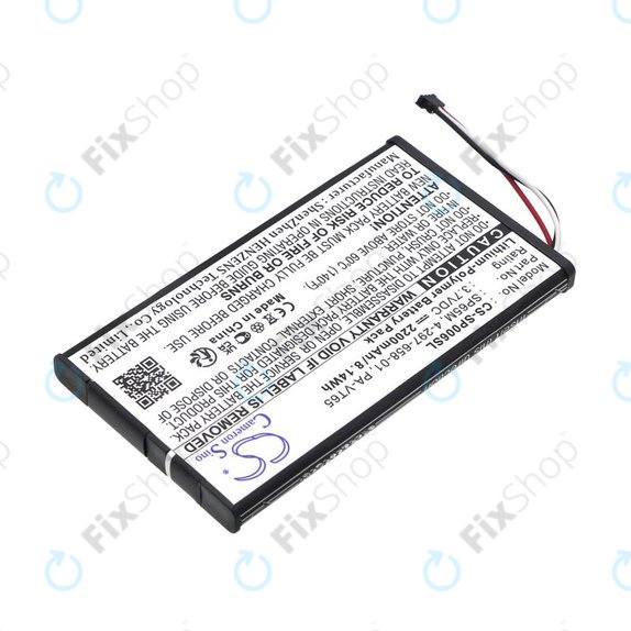 Battery for Sony PS Vita, 2200mAh, Li-Pol, 3.7V, SP65M, HQ