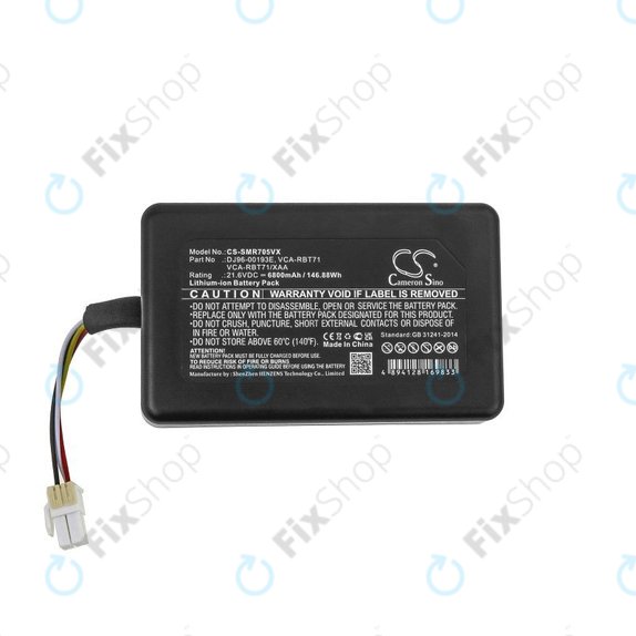 Samsung PowerBot R7040 - Battery DJ96-00193E, VCA-RBT71 Li-Ion 21.6V 4583mAh HQ